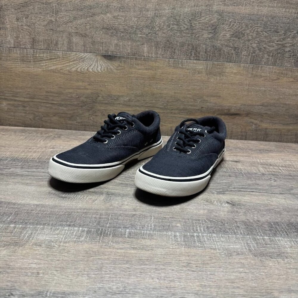 Sperry Halyard Cvo Baja Gray Textile Sneakers Men's Size 7
